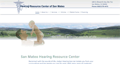 Desktop Screenshot of hearingresourcecentersm.com